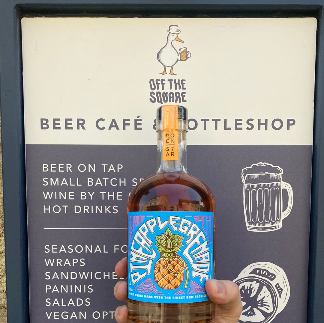 Pineapple Grenade Spiced Rum Off The Square Stow