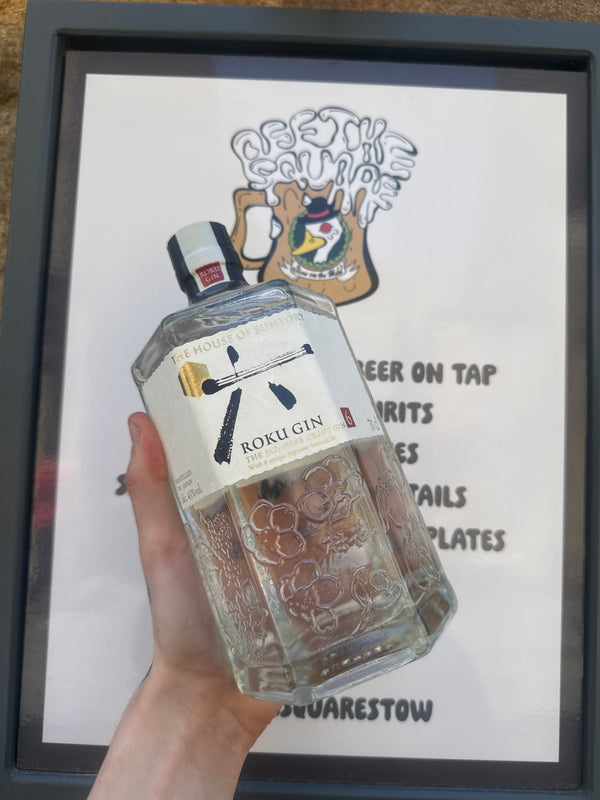 Roku gin Japanese craft gin 43%