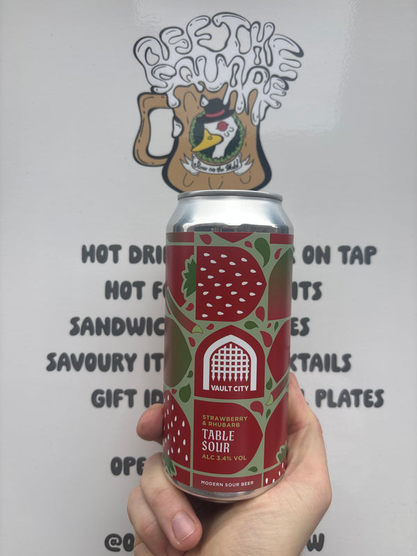 Strawberry & Rhubarb Table Sour