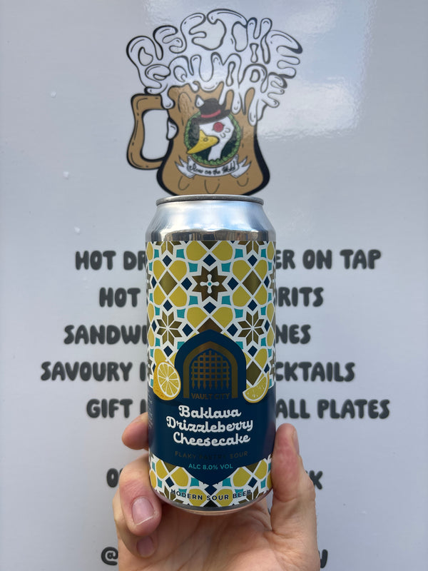 Baklava Drizzleberry Cheesecake