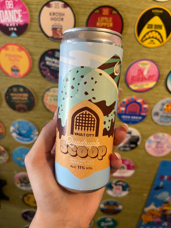 Vault city quadruple scoop mint choc chip imperial stout