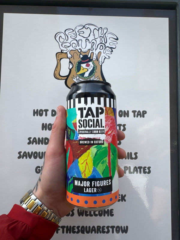 Tap Social ‘major figures lager’