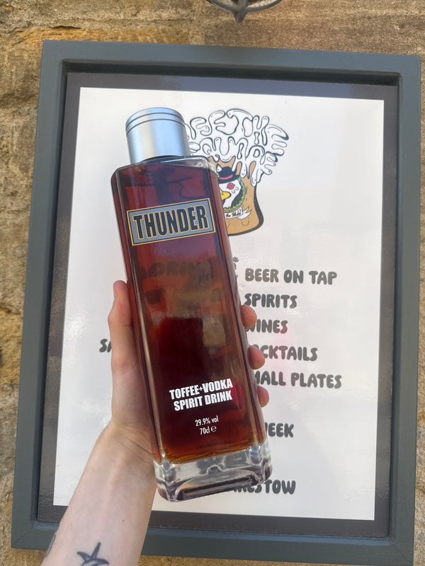 Thunder toffee vodka 29.9%