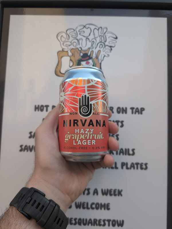 Nirvana Grapefruit Lager ALCOHOL FREE
